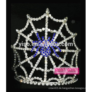 Wunderschöne Saphirblau Spinne Halloween Party Party Tiara